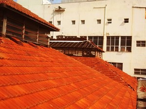 Centro de Artes Jundiaí - telhado pronto - Centro de Artes Jundiaí - telhado pronto